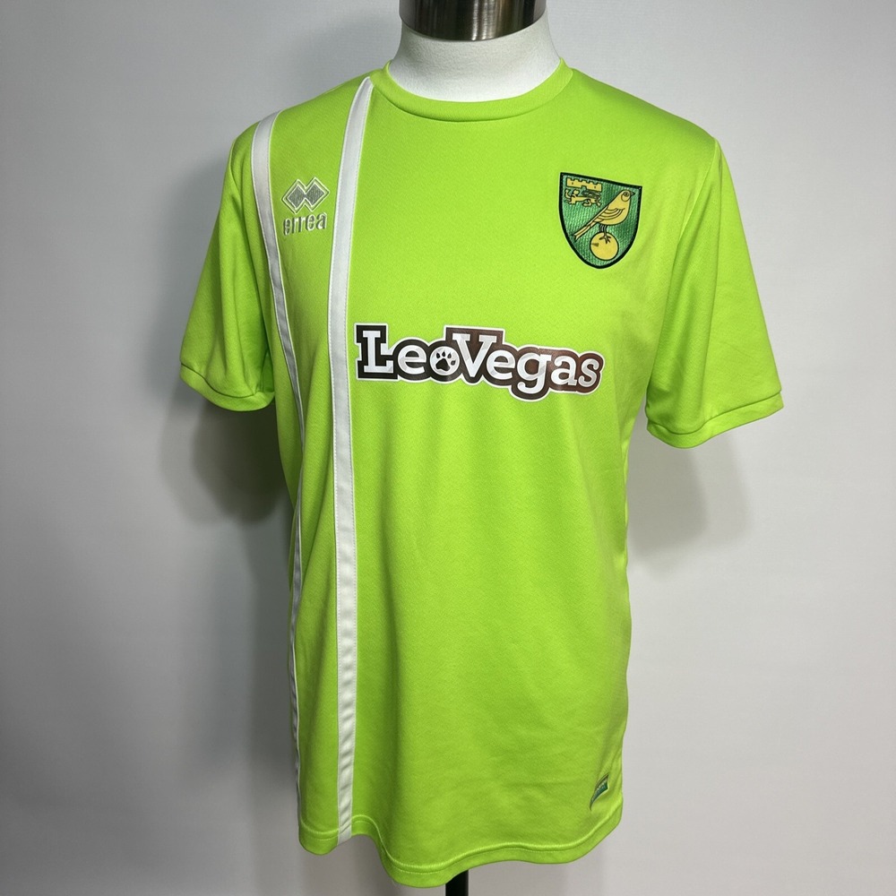 Norwich City The Canaries - Football shirt jersey Errea size L